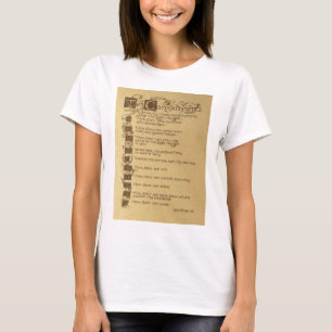 zehn Gebote T-Shirt