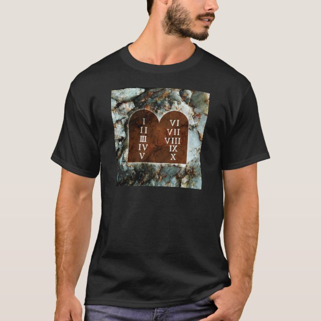 Zehn Gebote T-Shirt (Vorderseite)