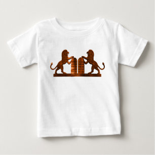 Zehn Gebote und Löwen Baby T-shirt