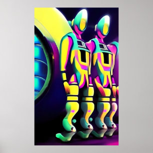 Zehn Gewinner des Meta-Evil Ken Gage Surrealismus Poster