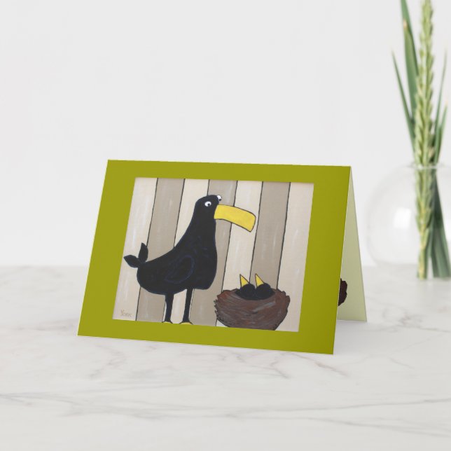 Zehn Gratulationen Geburtskarte Karte (Vorderseite)