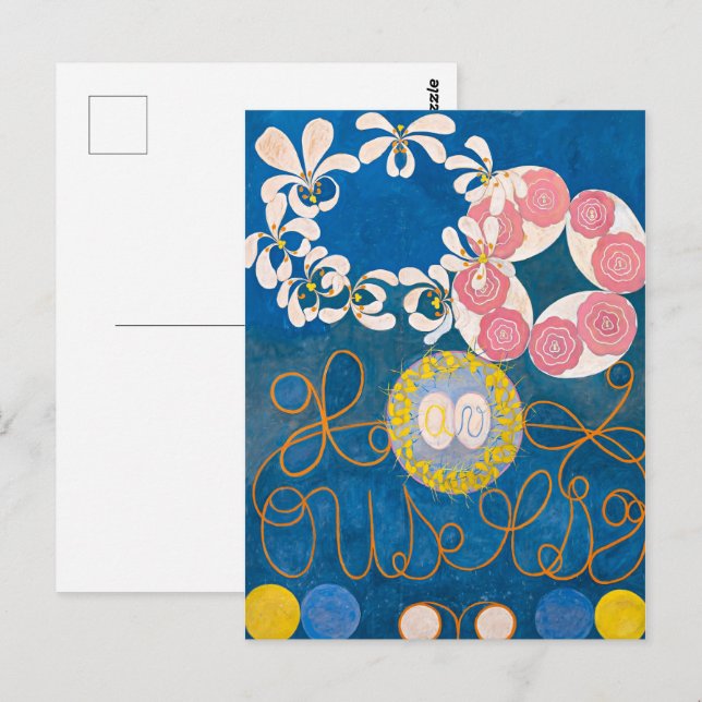 Zehn Größte, Nr. 1, Kindheit | Hilma af Klint | Postkarte (Vorne/Hinten)