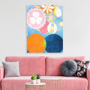Zehn Größte, Nr. 2, Kindheit Hilma af Klint Leinwanddruck