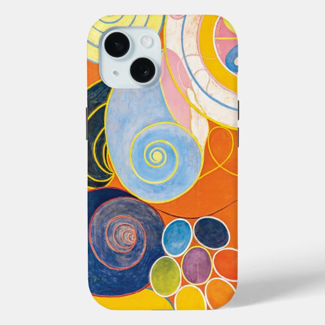 Zehn Größte, Nr. 3, Jugend | Hilma af Klint | Case-Mate iPhone Hülle (Rückseite)