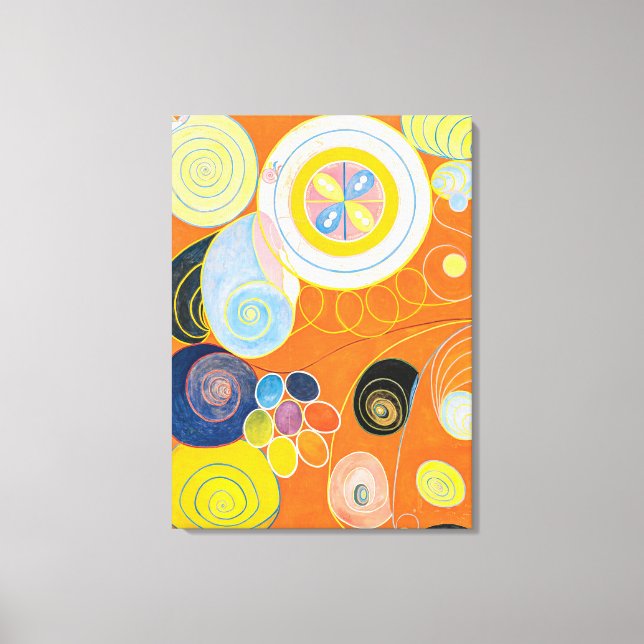 Zehn Größte, Nr. 3, Jugend | Hilma af Klint | Leinwanddruck (Vorderseite)