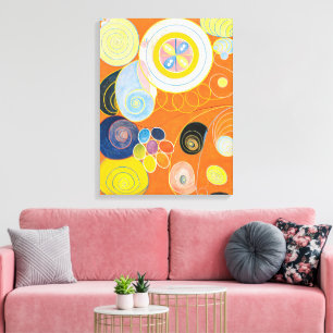 Zehn Größte, Nr. 3, Jugend Hilma af Klint Leinwanddruck