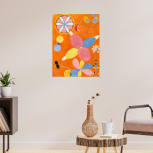 Zehn Größte, Nr. 4, Jugend Hilma af Klint Poster