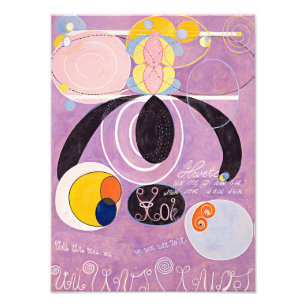 Zehn Größte, Nr. 6, Erwachsensein Hilma af Klint Fotodruck