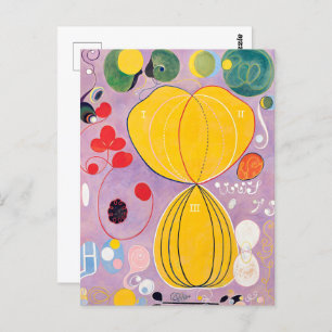 Zehn Größte, Nr. 7, Erwachsenenalter   Hilma af Kl Postkarte