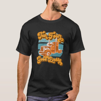 Zehn gute Buddy Retro CB Radio Trucker Vintag T-Shirt