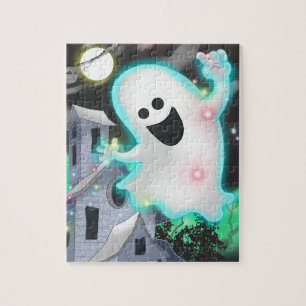 Zehn kleine Monster: Gabbie das Geisterpuzzle Puzzle