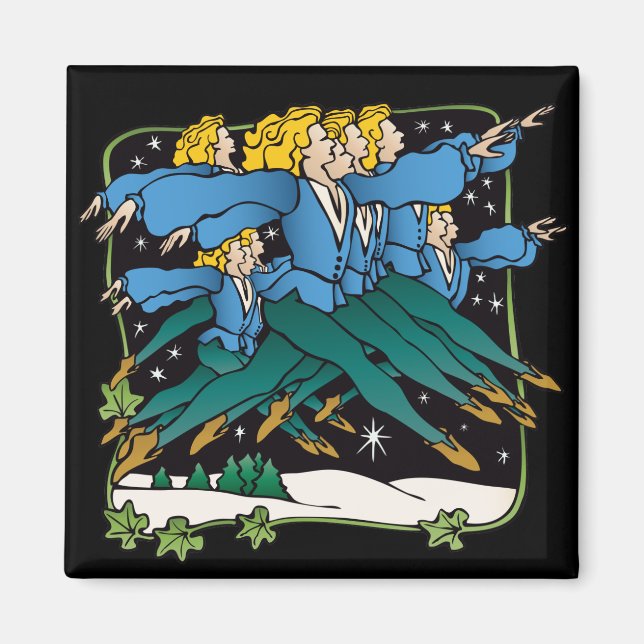 Zehn Lords springen Magnet (Vorne)