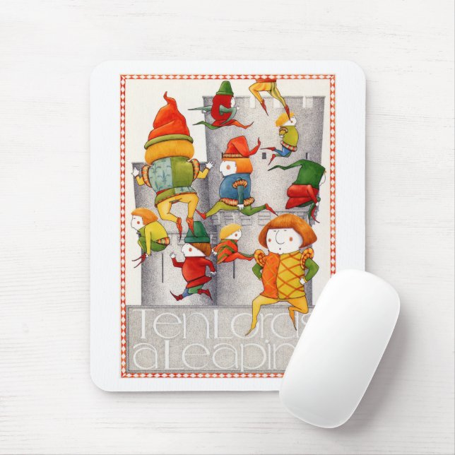 ZEHN LOREN EIN LEAPMUSEPAD MOUSEPAD (Mit Mouse)