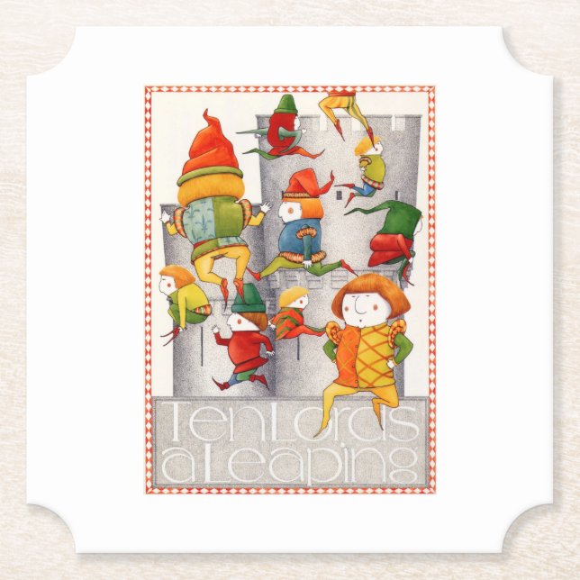 ZEHN LOREN - Untersetzer eines Fahrscheins (Vorderseite)