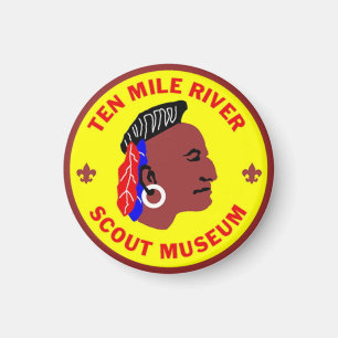 Zehn-Mile-River-Scout-Museum Logo-Magazin Magnet