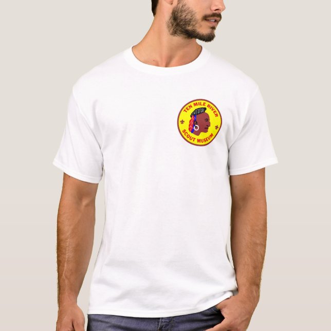 Zehn-Mile-River-Scout-Museum Logo-T - Shirt (Vorderseite)