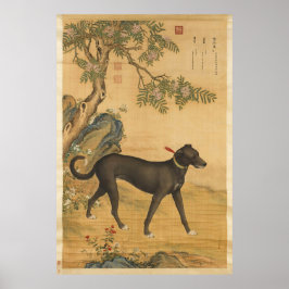 Zehn preisgekrönte Hunde - Xuezhualu (chinesischer Poster