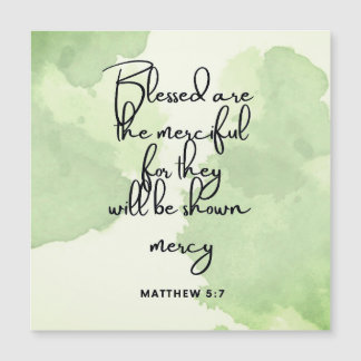 Zehn Tage Beatitudes Scripting Verse 5:7 Magnet