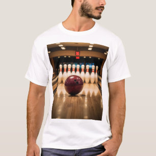 Zehnpins Bowling Strike. T-Shirt