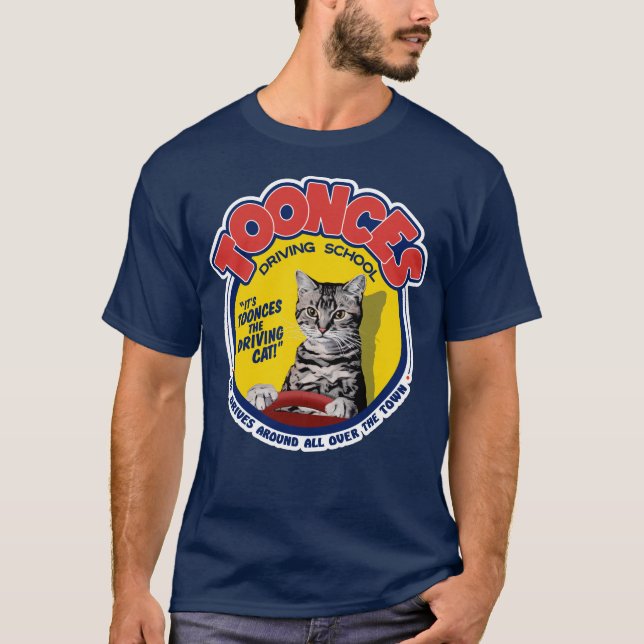 Zehnte an die klassische SNL für Katzenfahrer T-Shirt (Vorderseite)