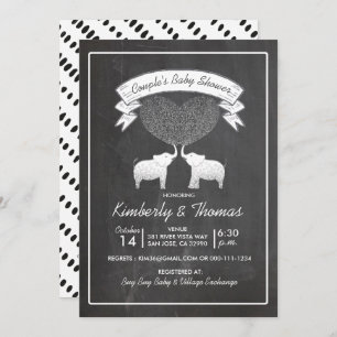 Zehntel Liebe-Neutral-Geschlecht-Kinderdusche Einladung