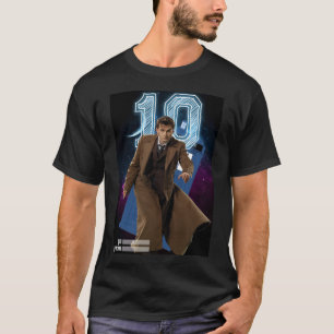 Zehnter Doktor - Grußkarte T-Shirt