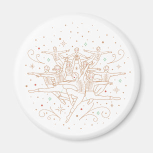 Zehnter Weihnachtsmagnet Magnet