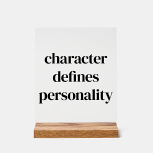 Zeichen Akryllisches Zeichen Acrylschild