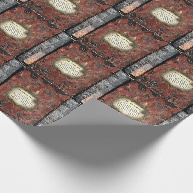 Zeichen aus der Erde Geschenkpapier (Ecke)