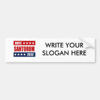 ZEICHEN DER ABSTIMMUNGS-SANTORUM 2012