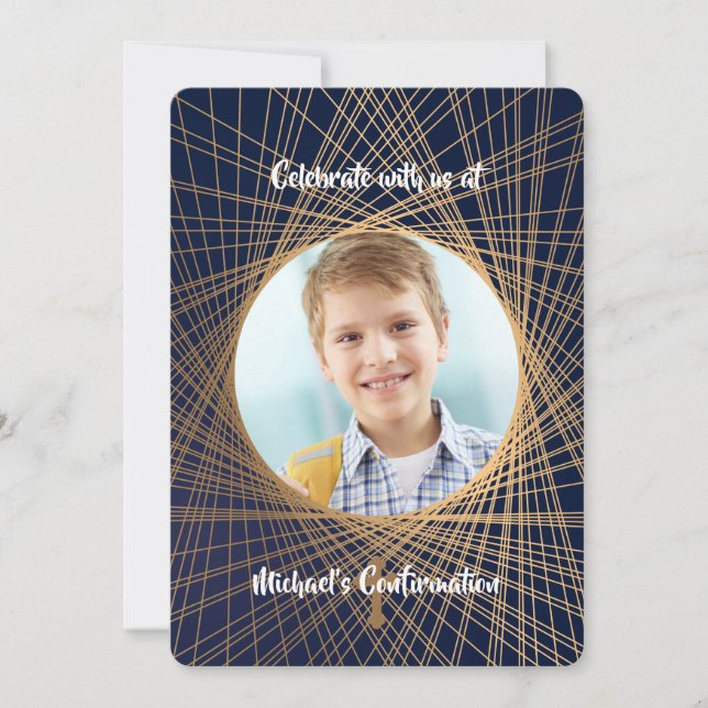 Zeichen der Bestätigung des Glaubens durch das Fot Einladung (Vorderseite)