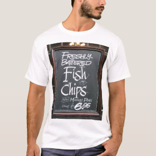Zeichen der Fisch und T-Shirt