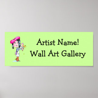Zeichen der Galerie Made to Order Poster