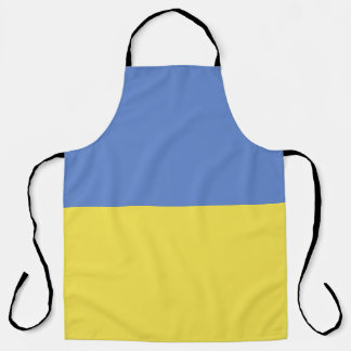 Zeichen der Ukraine-Flagge Schürze