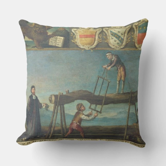 Zeichen der venezianischen Innung der Kissen (Vorderseite)