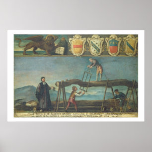 Zeichen der venezianischen Innung der Poster