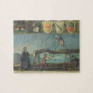 Zeichen der venezianischen Innung der Puzzle