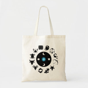 Zeichen der Zodiac Tote Tasche