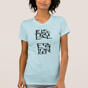 Zeichen des Elektroingenieurs T-Shirt
