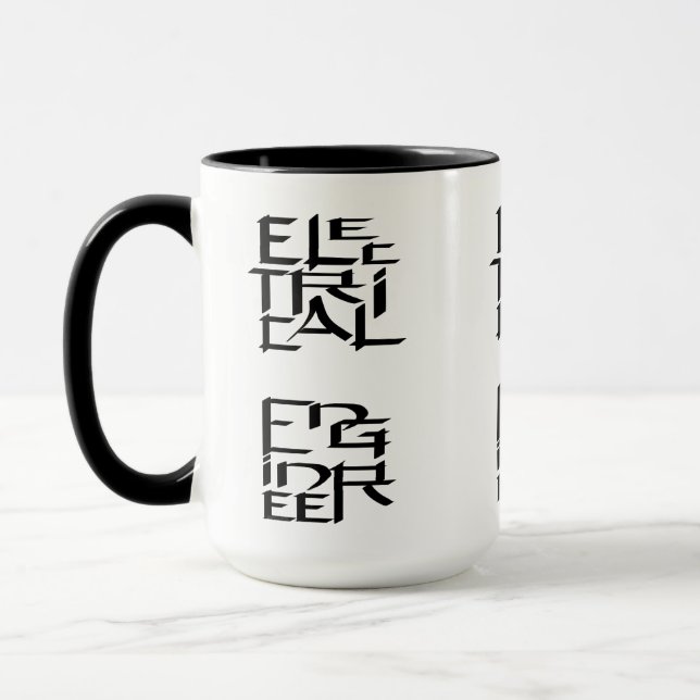 Zeichen des Elektroingenieurs Tasse (Links)