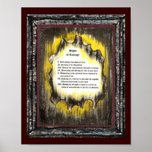 Zeichen des Mutes Poster