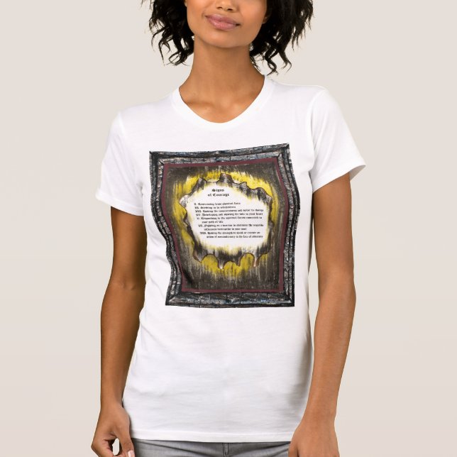 Zeichen des Mutes T-Shirt (Vorderseite)