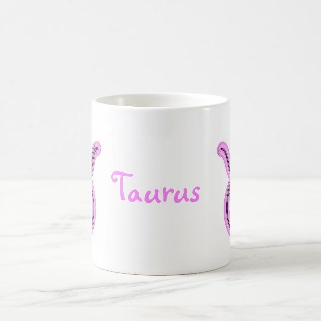 Zeichen des Tierkreises, Stier Kaffeetasse (Mittel)