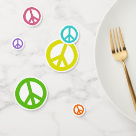 Zeichen für Mehrfarbigkeit Konfetti