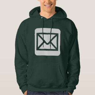 Zeichen für Umschlag - weiß Hoodie