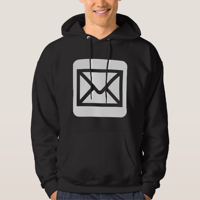 Zeichen für Umschlag - weiß Hoodie (Vorderseite)