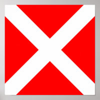 Zeichen für vier nautische Alphabete