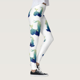 Zeichen für Wasserfarben Leggings