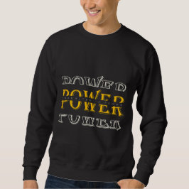 Zeichen ist Power-Design Sweatshirt