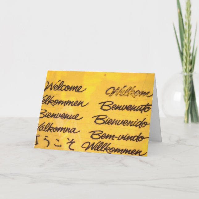 Zeichen Karte (Vorderseite)